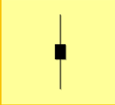 Black spinning top